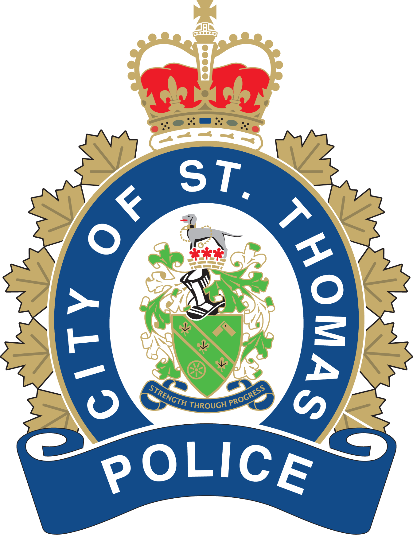 City of St Thomas Police Logo - Triton Police Innovations