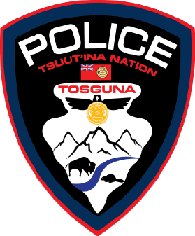 Tsyyt'ina Nation Tosguna Police Logo - Triton Police Innovations